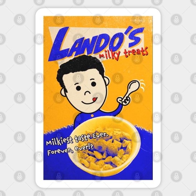 Lando Norris Cartoon Magnet by McNutt